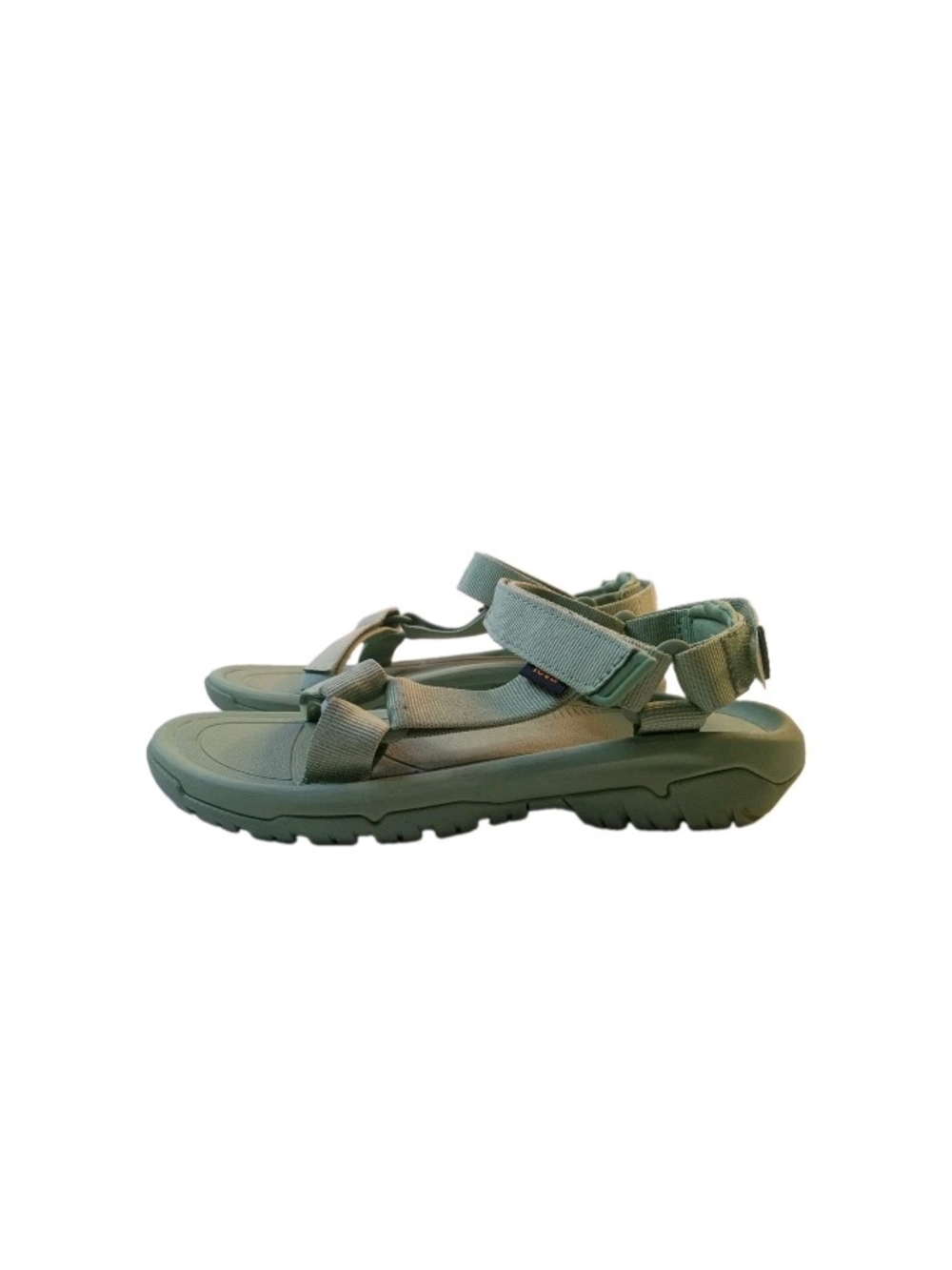 Teva Hurricane Outdoor Strappy Sandals in Sage Green Womens 8